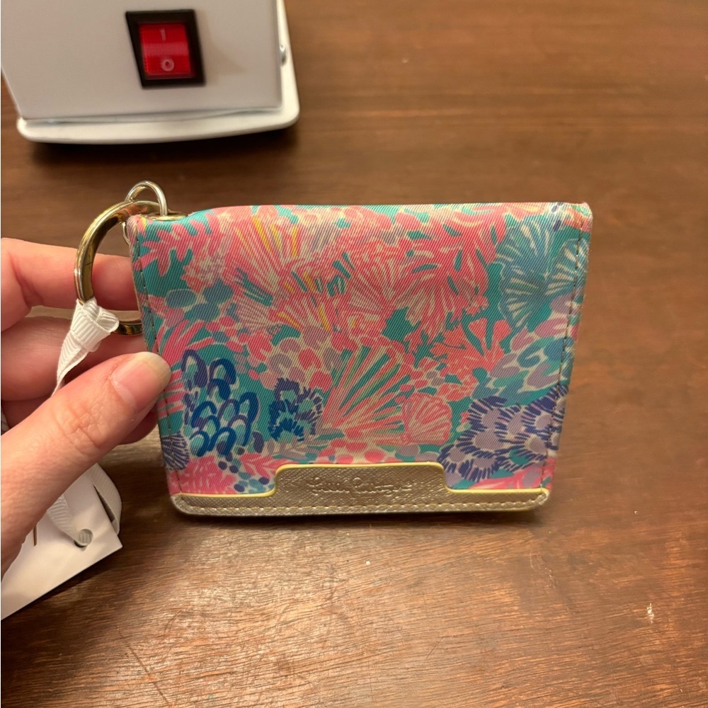 Lilly Pulitzer Splendor in the Sand Snap ID Card Case NWT - Picture 5 of 10